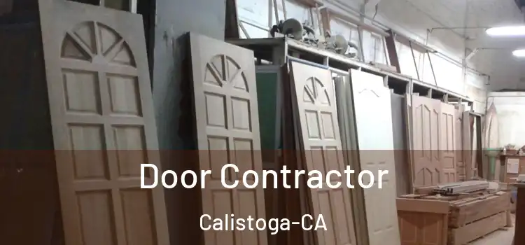  Door Contractor Calistoga-CA